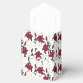 Ballotins Lys de Noël rouges et blancs (Ouvert)