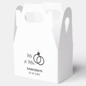 Ballotins M. & Mme ajouter nom de famille date année mariage (Ouvert)