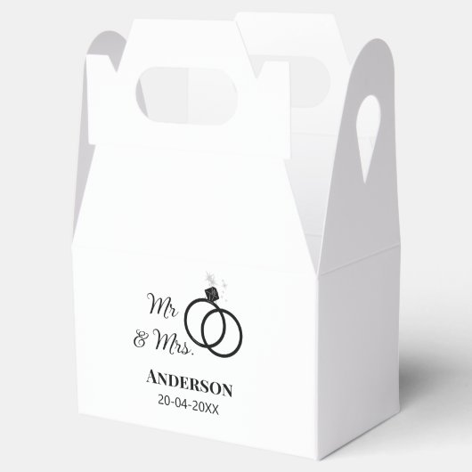 Ballotins M. & Mme ajouter nom de famille date année mariage (Ouvert)