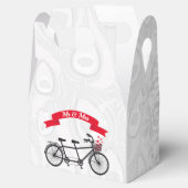 Ballotins M. & Mme Bicycle Wedding Favor Box (Ouvert)
