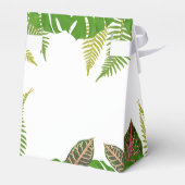 Ballotins M. & Mme Feuille Tropical Mariage de script (Arrière)