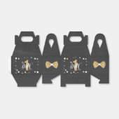 Ballotins M. Onederful Birthday Ballotin Bow Cravate Black G (Déplié)