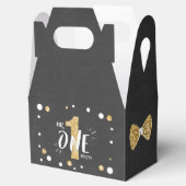 Ballotins M. Onederful Birthday Ballotin Bow Cravate Black G (Ouvert)