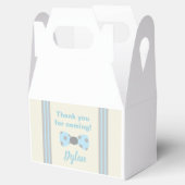 Ballotins M. Onederful bleu et gris cravate arc (Ouvert)