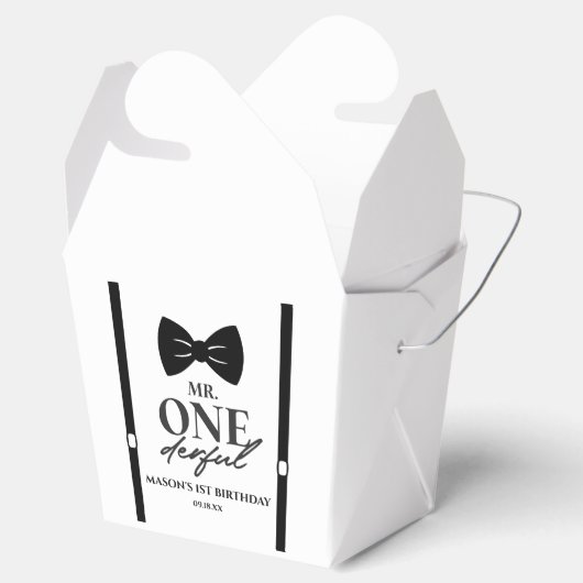 Ballotins M. ONEderful Bowtie Première fête d'anniversaire (Ouvert)