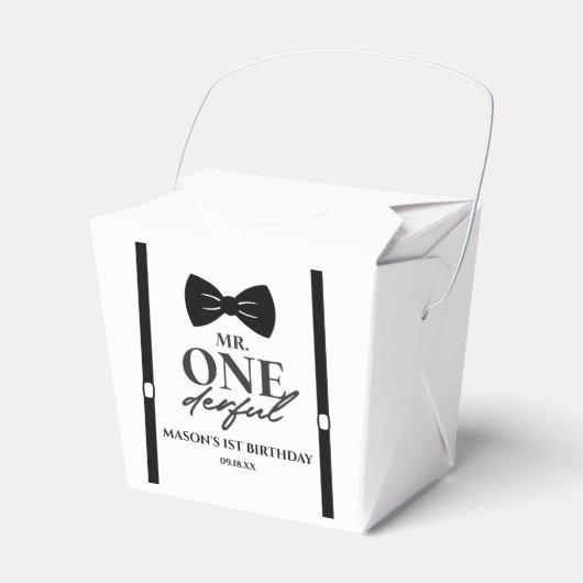 Ballotins M. ONEderful Bowtie Première fête d'anniversaire (Verso)