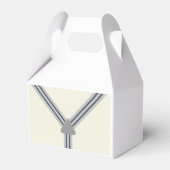 Ballotins M. Onederful marine et gray bow cravate (Arrière)