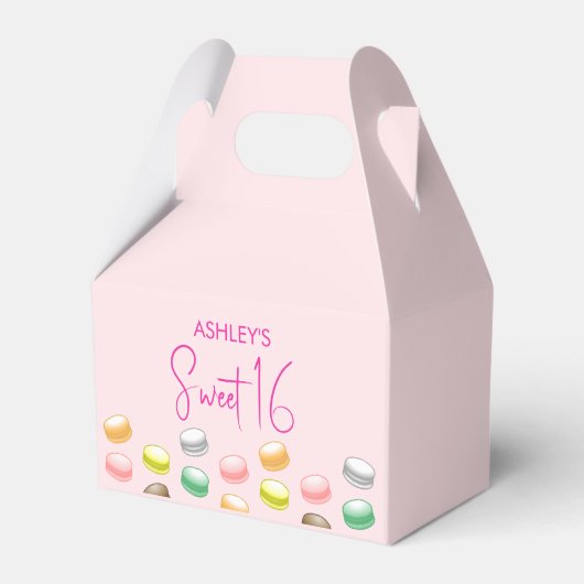 Ballotins Macarons Sweet 16 Party (Verso)