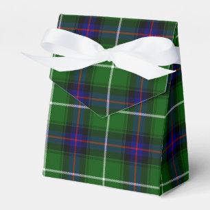 Ballotins MacDonald tartan bleu vert plaid