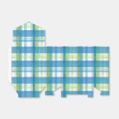 Ballotins Madras Plaid Green et Blue (Déplié)