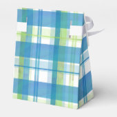 Ballotins Madras Plaid Green et Blue (Arrière)