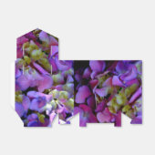 Ballotins Magenta Purple bleu jaune Hydrangeas fleurs (Déplié)