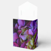 Ballotins Magenta Purple bleu jaune Hydrangeas fleurs (Ouvert)