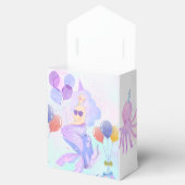 Ballotins Magical  Mermaid Birthday Invitation Card (Ouvert)