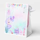 Ballotins Magical  Mermaid Birthday Invitation Card (Arrière)