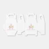 Ballotins Magical Unicorn Ballotin de fête d'anniversaire. (Déplié)