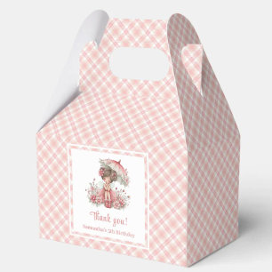 Ballotins Magique Fée Rouge Florale Fille Anniversaire 