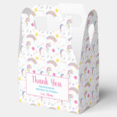 Ballotins Magique Rainbow Unicorn Anniversaire Merci (Ouvert)