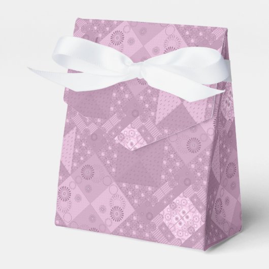 Ballotins magnifique patchwork lilas traditionnel (Verso)