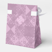 Ballotins magnifique patchwork lilas traditionnel (Arrière)