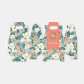 Ballotins Magnolia & Berry Green Floral Holiday (Déplié)