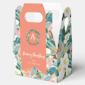 Ballotins Magnolia & Berry Green Floral Holiday (Ouvert)