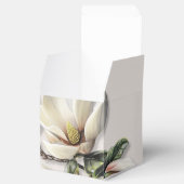 Ballotins Magnolia Fleurs Mariage Favoriser Merci Boxes (Ouvert)