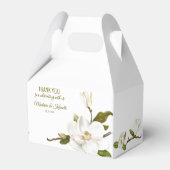 Ballotins Magnolia Floral Mariage (Verso)