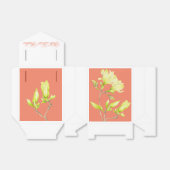 Ballotins Magnolias jaune sur un Ballotin (Déplié)