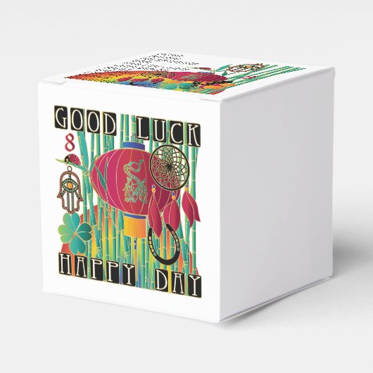 Ballotins Mah Jongg Bonne Chance Joyeux Jour (Verso)