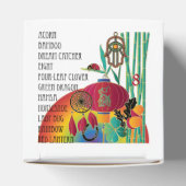 Ballotins Mah Jongg Bonne Chance Joyeux Jour (Haut)