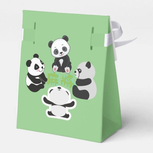 Ballotins Mahjong Panda Cute Funny (Arrière)