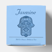 Ballotins Main de henné de Hamsa (bleu) (Haut)