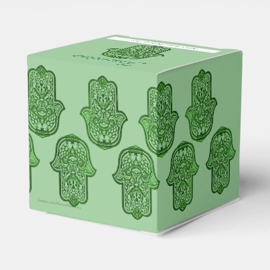 Ballotins Main de henné de Hamsa (Vert) (Arrière)