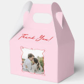 Ballotins Main Whimsical tirée rose et Mariage rouge (Verso)