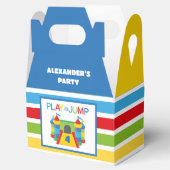 Ballotins Maison Bounce rouge et bleu (Ouvert)