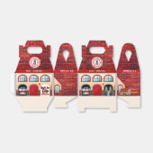 Ballotins Maison de pompiers | Fête d'anniversaire des pompi (Déplié)