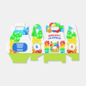 Ballotins Maison de rebond coloré Anniversaire (Déplié)