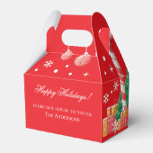 Ballotins Maison en pain d'épice de Noël  (Arrière)
