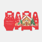 Ballotins Maison en pain d'épice de Noël  (Déplié)