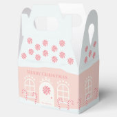 Ballotins Maison en pain d'épices rose Noël (Ouvert)