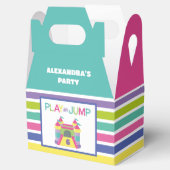 Ballotins Maison rose et aqua Bounce (Ouvert)