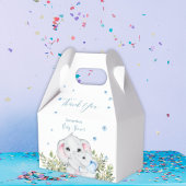 Ballotins Maman bébé Elephant Baby shower de verdure