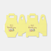 Ballotins Maman et Merci mignon de bébé neutre (Déplié)