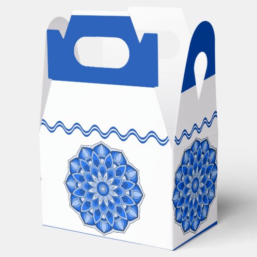 Ballotins Mandala en bleu (Ouvert)