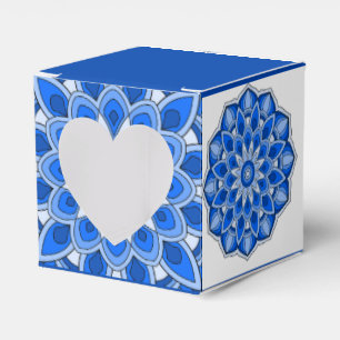 Ballotins Mandala en bleu