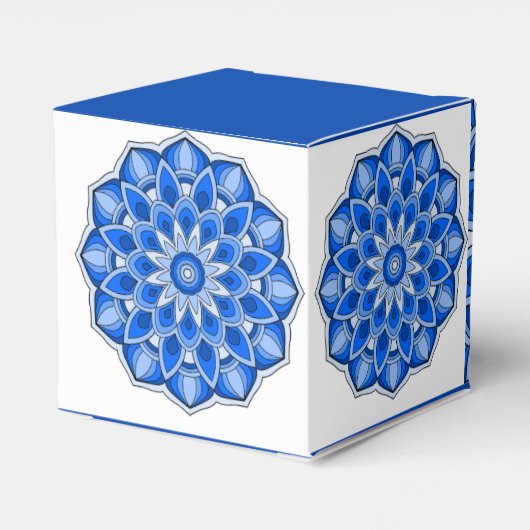 Ballotins Mandala en bleu (Arrière)