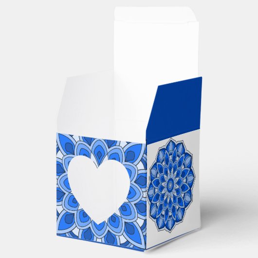 Ballotins Mandala en bleu (Ouvert)