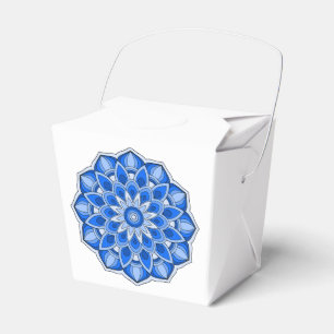 Ballotins Mandala en bleu
