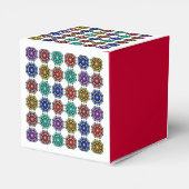 Ballotins Mandala en différentes couleurs ballotin (Arrière)